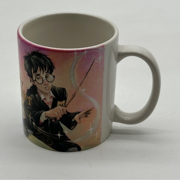 Vintage Harry Potter And The Sorcerer's Stone Coffee Mug Cup 2000 - Picture 3 of 5